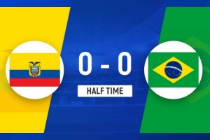 开云官网-半场-安帅执教巴西首秀暂0-0厄瓜多尔 维尼修斯错失破门良机