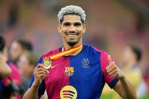 开云-阿劳霍：球队知道如何处理困难情况，始终相信我们能击败任何对手